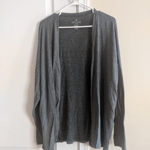 AE green cardigan